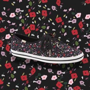 BNIB Keds x Kate Spade Floral Print Canvas Sneaker